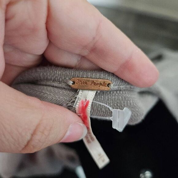 Free People Wrapped Around Your Finger Tie Neck Shirt - Picture 8 of 9